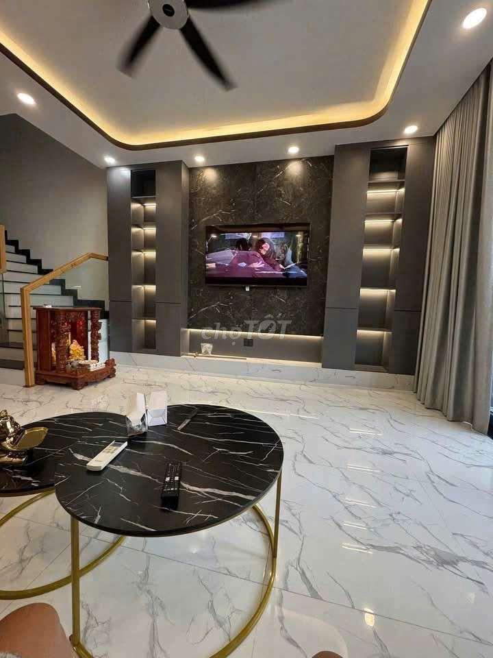 cho thuê căn nhà 3 tầng Mỹ Gia gói 7, 2 mặt tiền trước sau