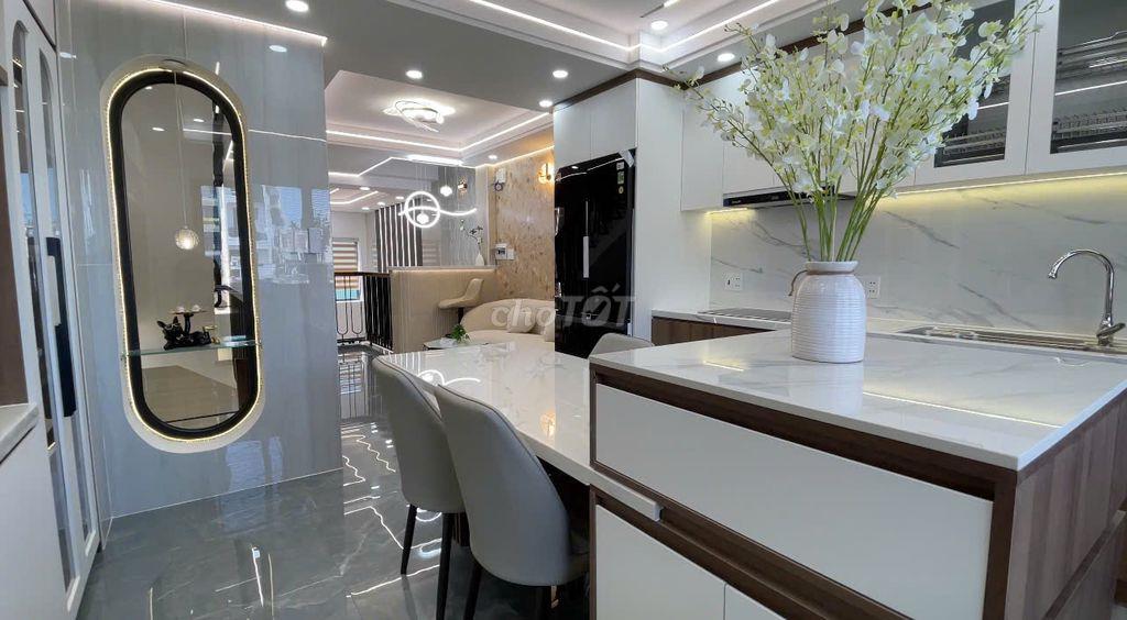 NHÀ ĐẸP CHÍNH CHỦ - HẺM XE HƠI 390 QL1A-NỘI THẤT ĐẦY ĐỦ