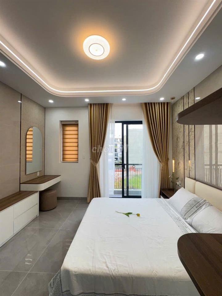 NHÀ ĐẸP CHÍNH CHỦ - HẺM XE HƠI 390 QL1A-NỘI THẤT ĐẦY ĐỦ