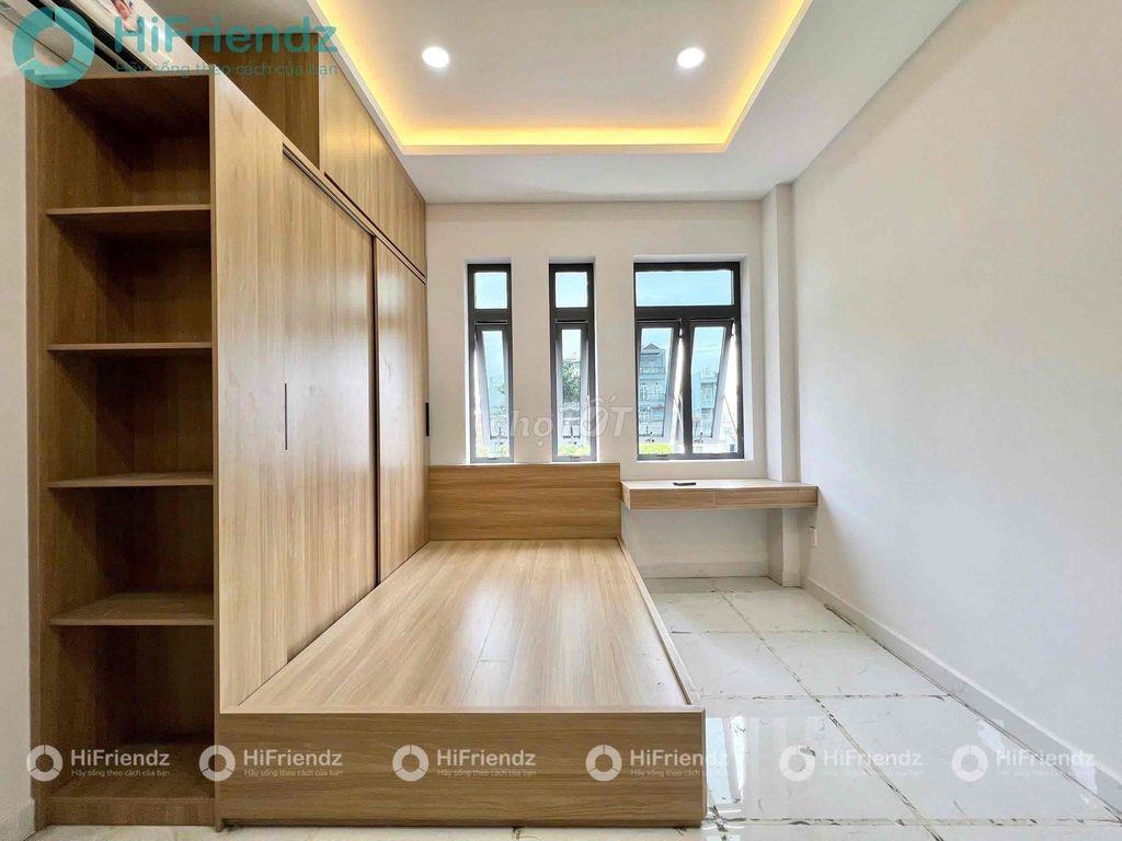 Phòng trọ có gác cho thuê, cửa sổ thoáng, Gần SGU, HCMUE, UEH, STU