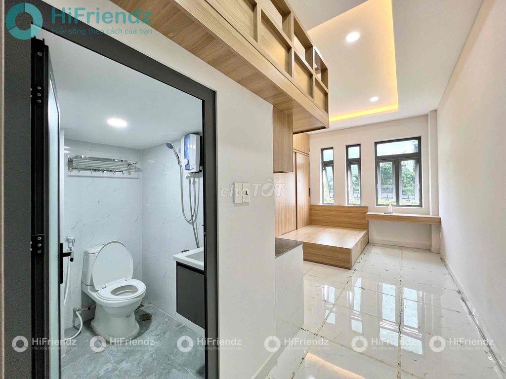 Phòng trọ có gác cho thuê, cửa sổ thoáng, Gần SGU, HCMUE, UEH, STU