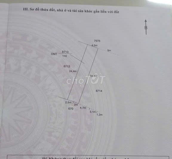 Bán đất nên thổ cư