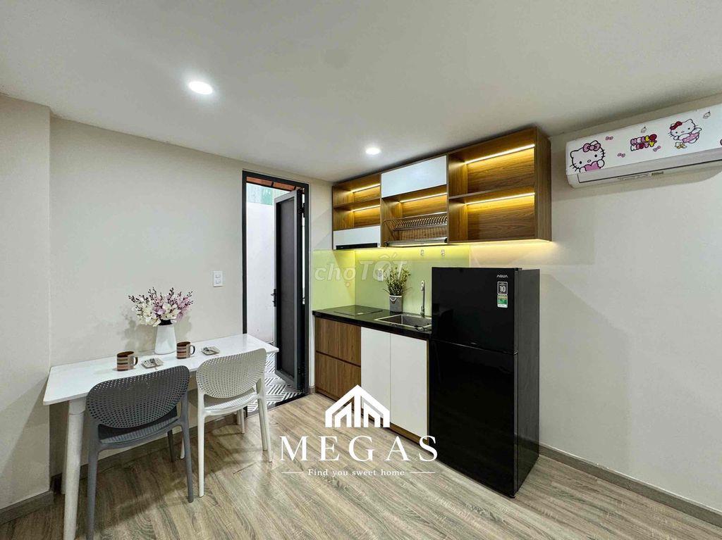 STUDIO TRỆT SÂN SAU FULL NỘI THẤT NGAY CHỢ AN NHƠN