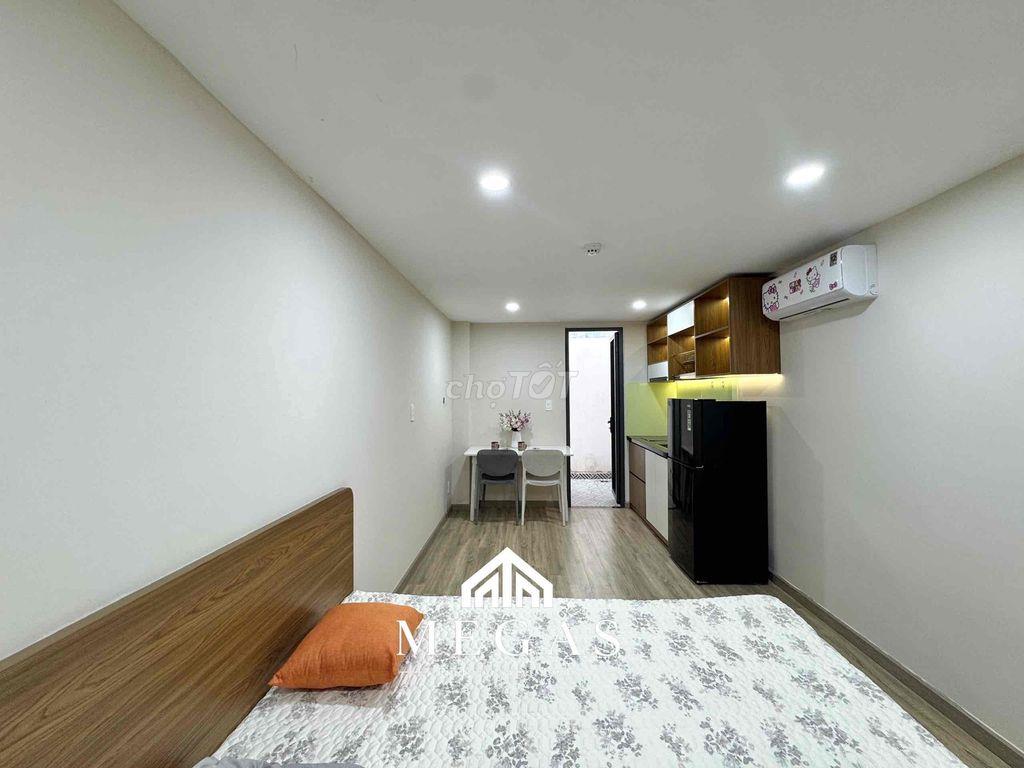 STUDIO TRỆT SÂN SAU FULL NỘI THẤT NGAY CHỢ AN NHƠN