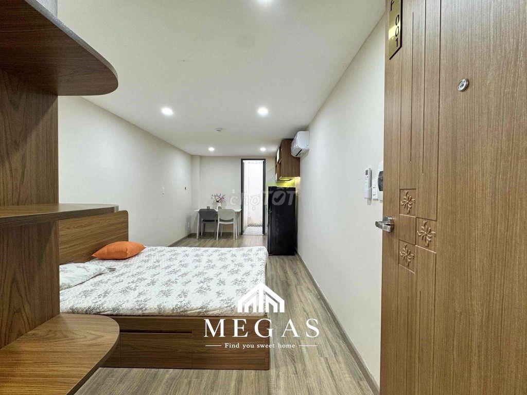STUDIO TRỆT SÂN SAU FULL NỘI THẤT NGAY CHỢ AN NHƠN