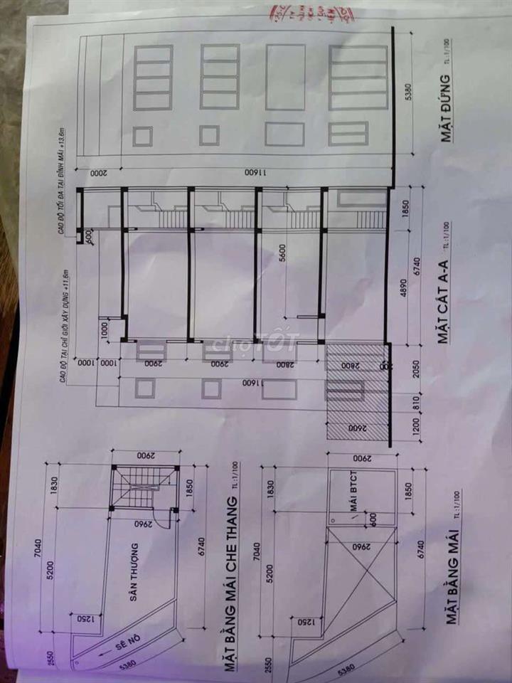 Nhà đối diện chợ Lê Văn Sỹ