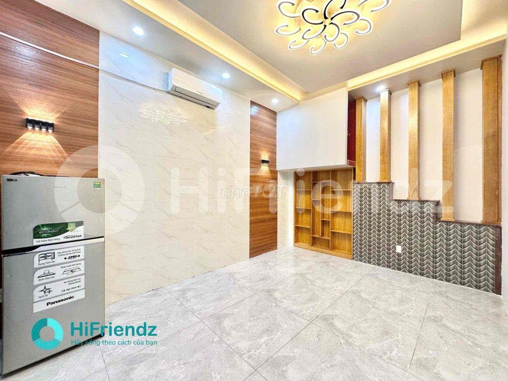STUDIO TRỆT FULL NỘI THẤT - FREE XE - SÁT ĐH HỒNG BÀNG 300M ĐI BỘ