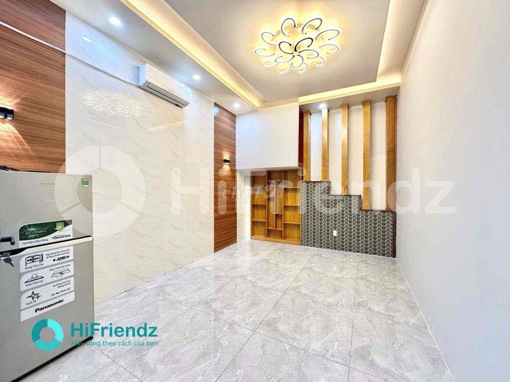 STUDIO TRỆT FULL NỘI THẤT - FREE XE - SÁT ĐH HỒNG BÀNG 300M ĐI BỘ