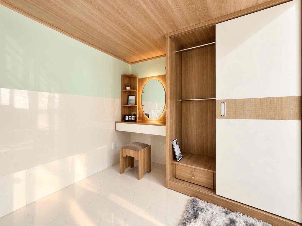 CĂN HỘ SIÊU RỘNG FULL NT - THANG MÁY - NGAY SÁT CV PHÚ LÂM & ĐH MỞ