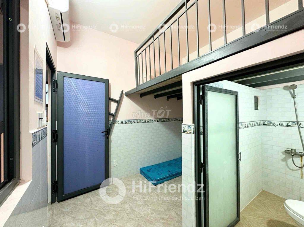 PHÒNG TRỌ CÓ GÁC - SẴN MÁY LẠNH - THANG MÁY - CÁCH ĐH HỒNG BÀNG 500M