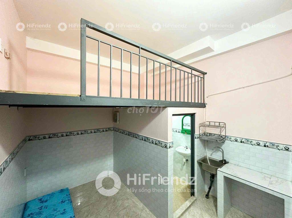 PHÒNG TRỌ CÓ GÁC - SẴN MÁY LẠNH - THANG MÁY - CÁCH ĐH HỒNG BÀNG 500M