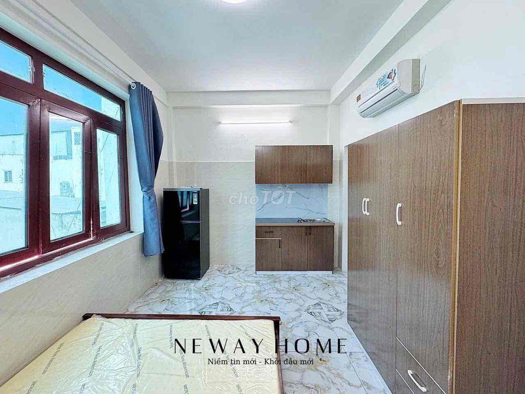 STUDIO FULL NỘI THẤT CỬA SỔ TRỜI - FREE XE - GẦN SÂN BAY TÂN SƠN NHẤT
