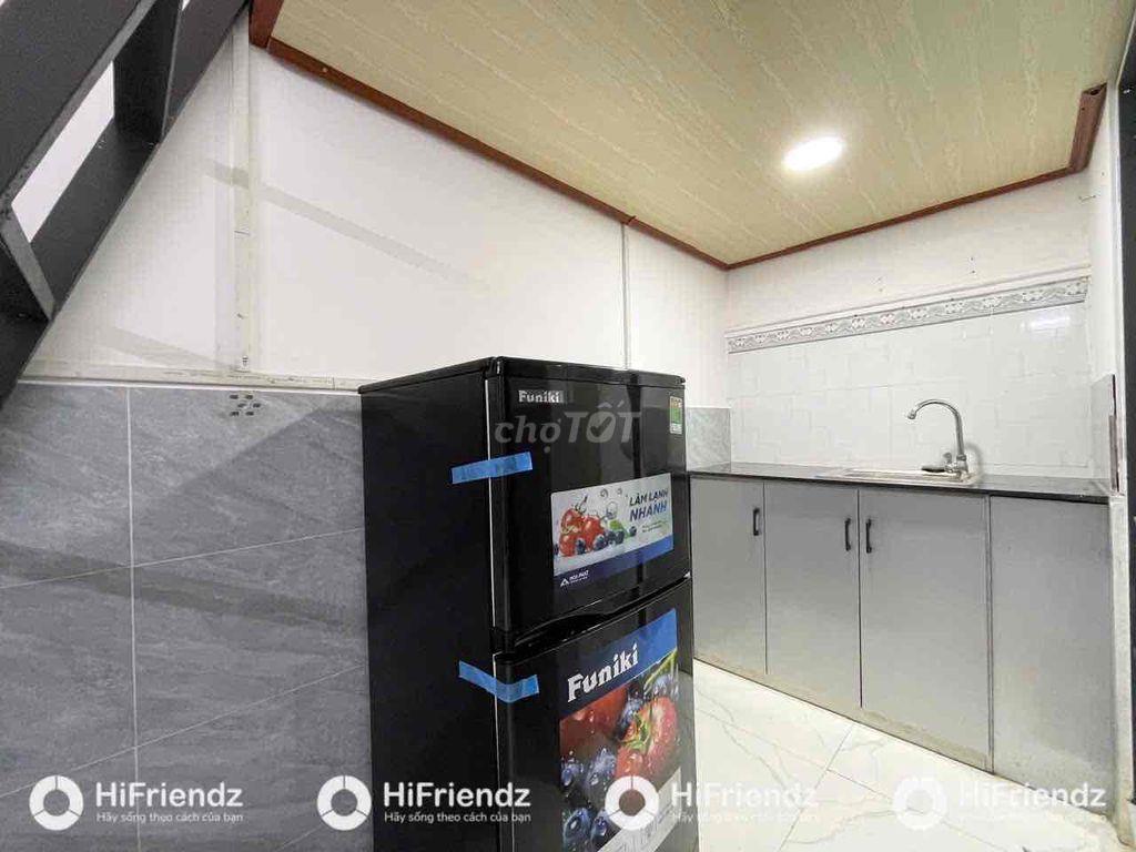 PHÒNG TRỌ TRỆT FULL NT - GÁC CAO RỘNG - SÁT ĐH HỒNG BÀNG & ĐẦM SEN