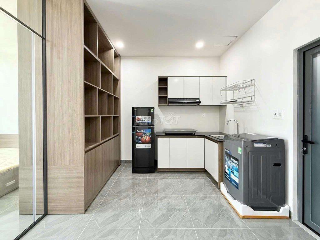 STUDIO TÁCH BẾP FULL NỘI THẤT CỰC ĐẸP NẰM GẦN ĐH VLU, IUH