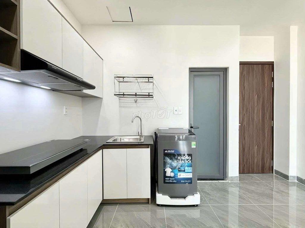 STUDIO TÁCH BẾP FULL NỘI THẤT CỰC ĐẸP NẰM GẦN ĐH VLU, IUH