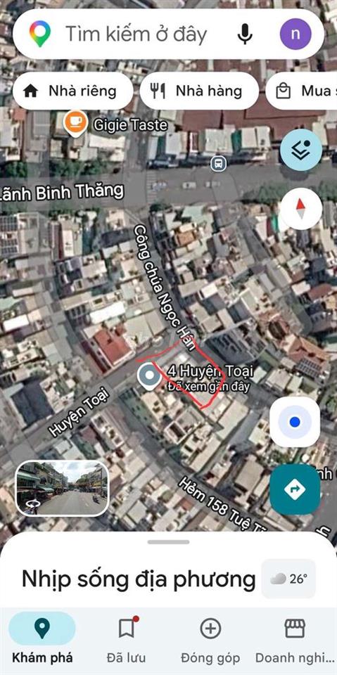Bán Ngộp Nhà Góc 2MT Công Chúa Ngọc Hân - Huyện Toại, P12 Q11 TpHCM