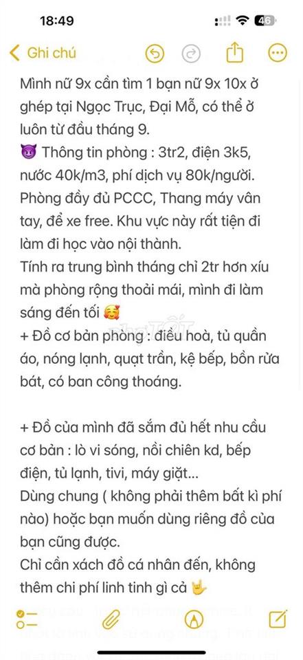 Tìm Nữ ở Ghép tại Đại Mỗ