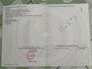 Bán Đất Mặt Tiền Kênh Ranh Bình Đức Thủ Thừa