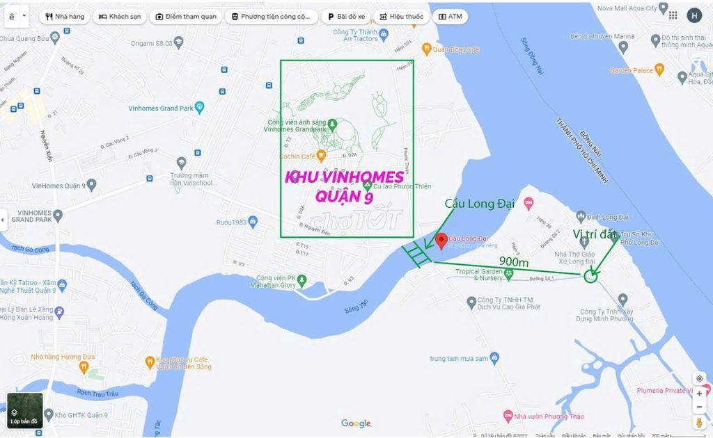 Chính chủ bán đất Long Phước Quận 9,gần Vinhomes Grand Park, sổ riêng