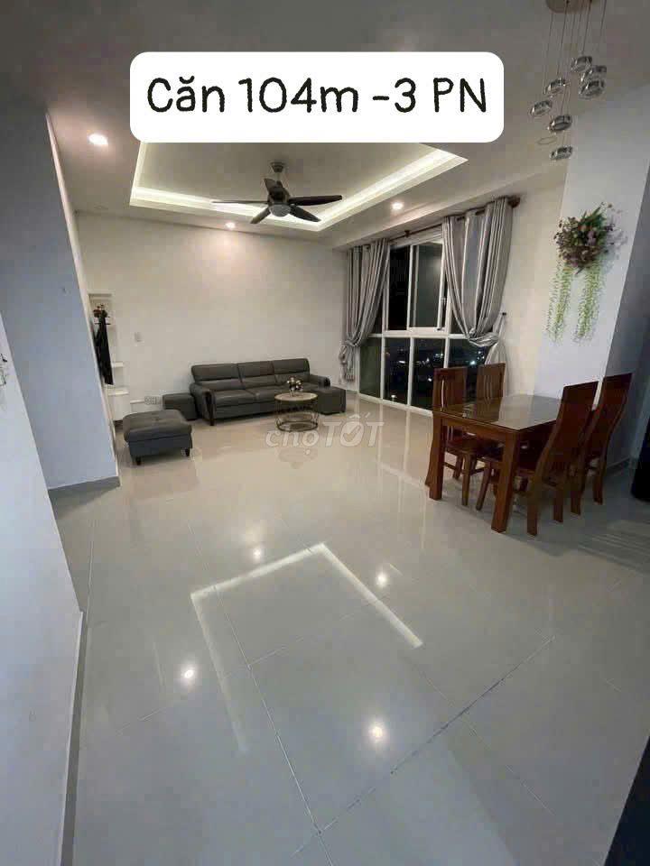 Cho thuê 2 căn hộ chung cư  Belleza, 102m -3PN và 90m-2PN