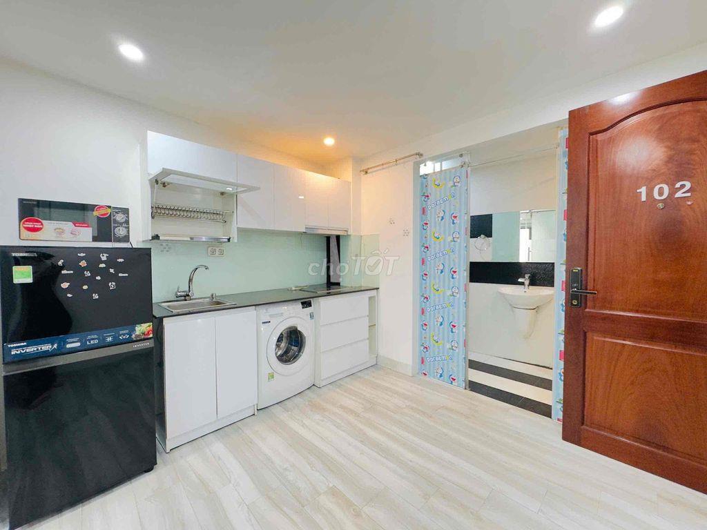 1PN thang máy, giặt riêng Trần Quang Khải gần Chợ Tân Định, HMC TOWER