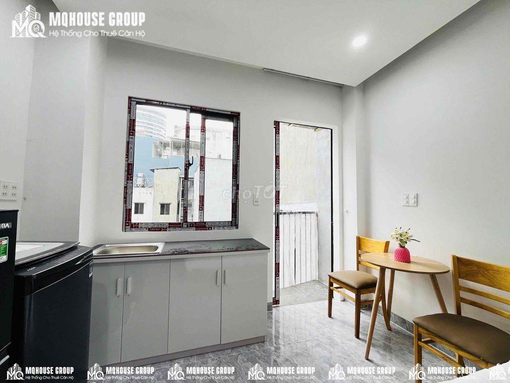 Phòng Studio mới 100% Balcony, giặt riêng gần Chợ Thị Nghè Bình Thạnh