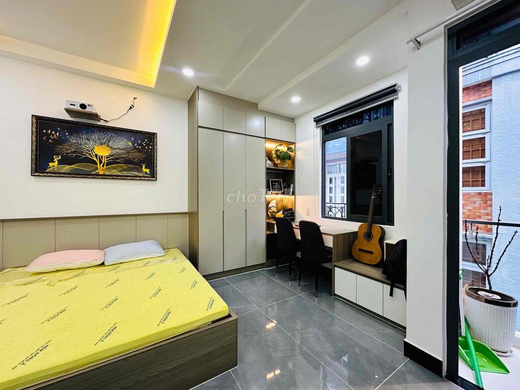 🏡Phòng studio balocony, giặt sấy riêng gần Phố Ẩm Thực Phan Xích Long