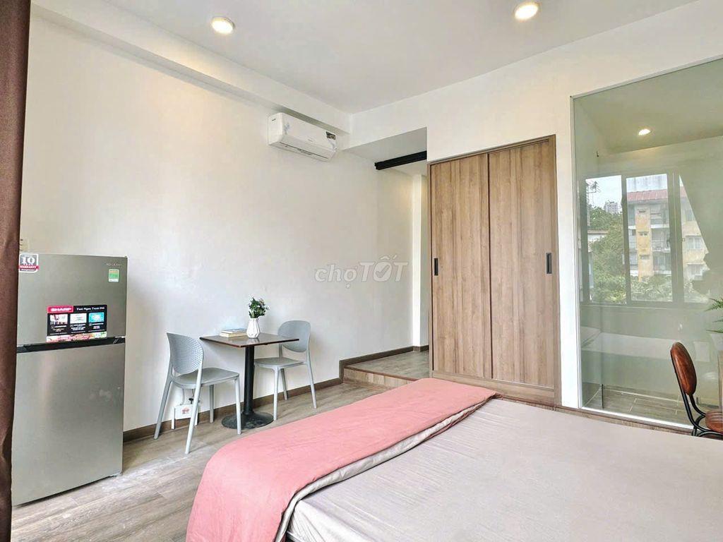 Căn hộ 1PN bancol, giặt riêng Hoàng Sa gần công viên Lê Văn Tám Quận 1