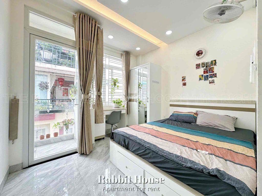 🏡1PN Balcony thang máy gần Công Viên Lê Văn Tám, Nhà Thờ Tân Định