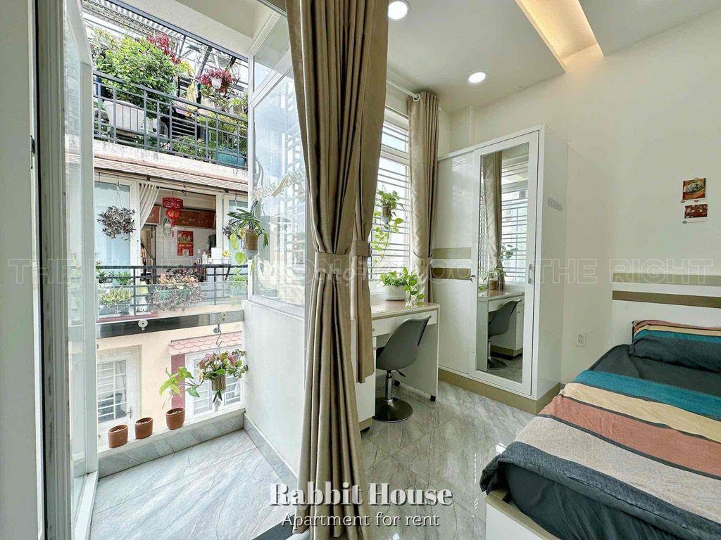 🏡1PN Balcony thang máy gần Công Viên Lê Văn Tám, Nhà Thờ Tân Định