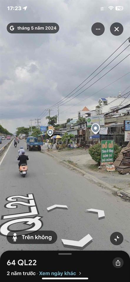 Đất thổ cư chính chủ cách ql22 100m cần bán