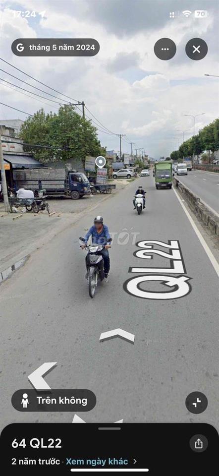 Đất thổ cư chính chủ cách ql22 100m cần bán