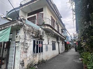 Bán nhà 2 mặt tiền trong hẻm, gần con kênh (Gấp)