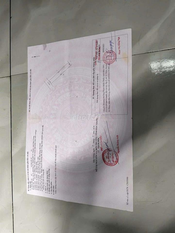 cần bán nhà cấp 4 có sổ cln