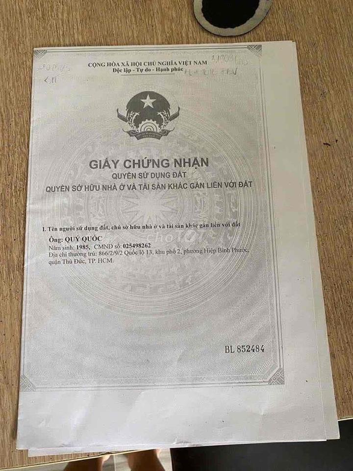 Chính chủ cần bán nhà