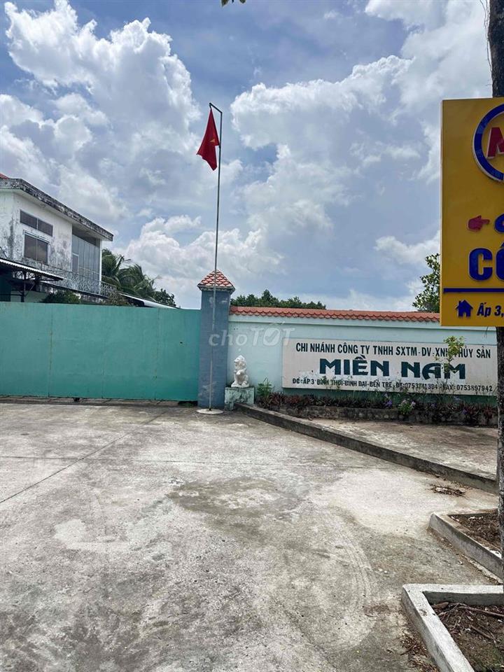 cho thuê lai nhà máy gia công sản xuất tại Bến Tre