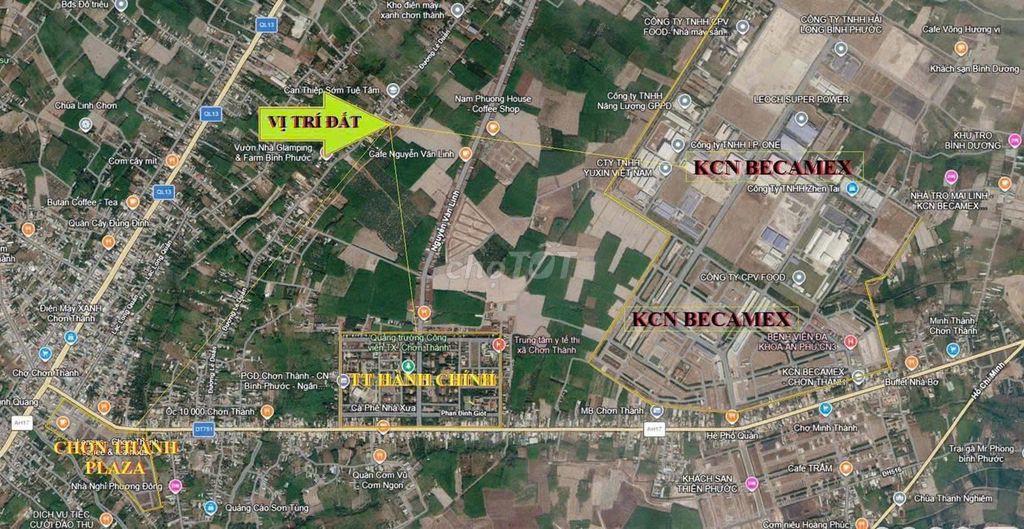 🔥 6xx 7xx TRIỆU – ĐẤT ODT SÁT KCN BECAMEX, TRUNG TÂM CHƠN THÀNH