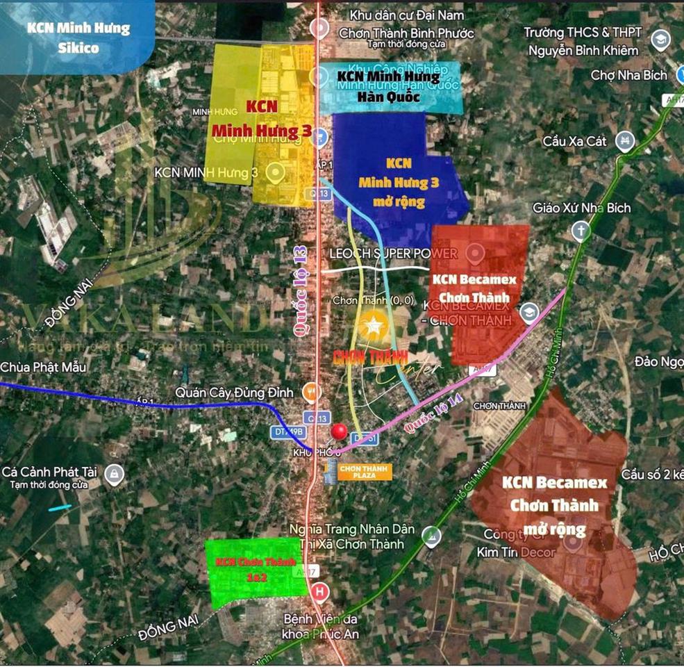 🔥 6xx 7xx TRIỆU – ĐẤT ODT SÁT KCN BECAMEX, TRUNG TÂM CHƠN THÀNH