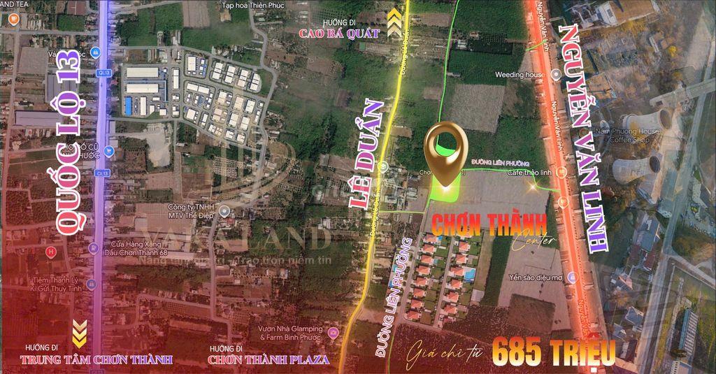 🔥 6xx 7xx TRIỆU – ĐẤT ODT SÁT KCN BECAMEX, TRUNG TÂM CHƠN THÀNH