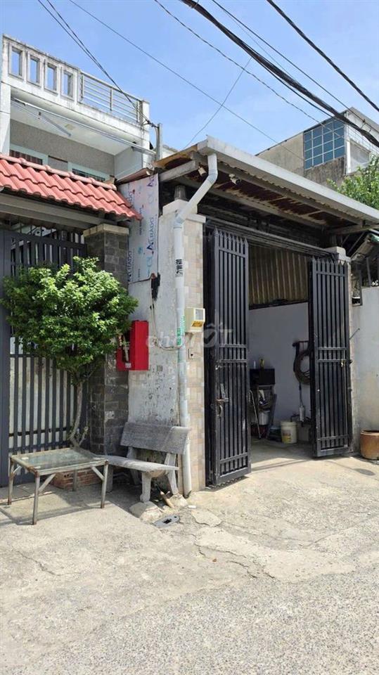 Nhà trệt lầu 4x25m, hẻm Nguyễn Thị Sáu gần Trần Văn Mười - Chợ Đại Hải