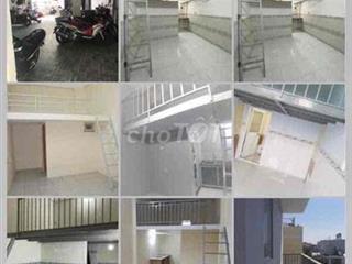 Phòng trọ sinh viên có gác cửa sổ riêng. 2 bác bảo vệ 24/24