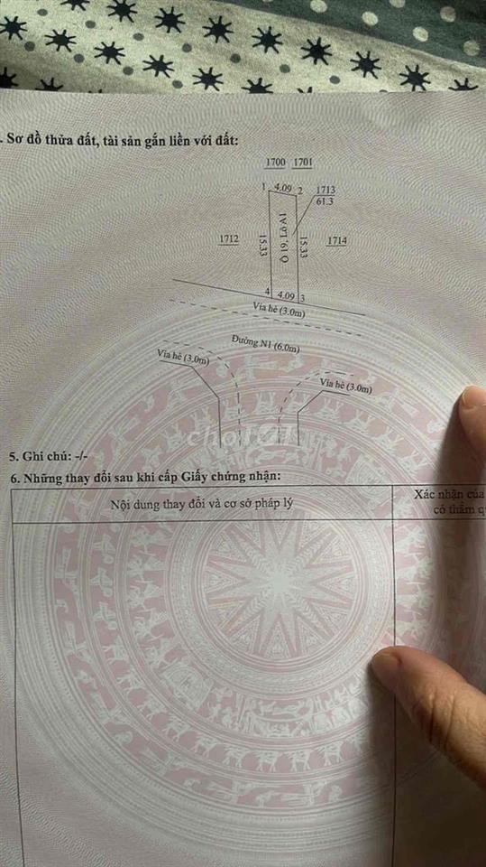 chính chủ bán đất khu nhà ở Phú Hồng Phát đường 22/12