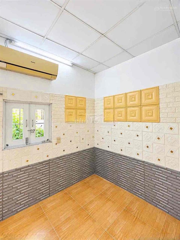 Cho Thuê Nhà hẻm XH, 1 trệt, 1 lầu, 3pn, 2wc, máy lạnh sẵn các phòng