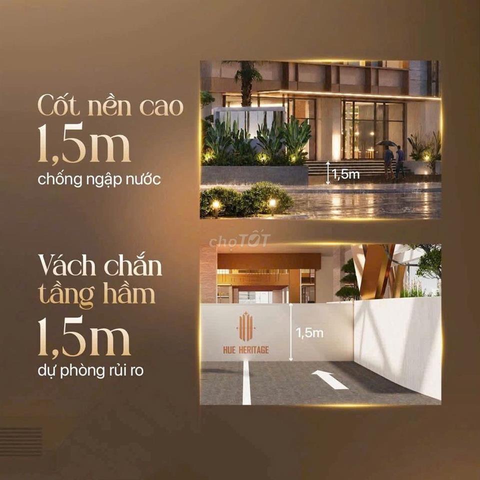 HUE HERITAGE - CĂN 2PN CUỐI CÙNG SỞ HỮU VỊ THẾ ĐỈNH CAO