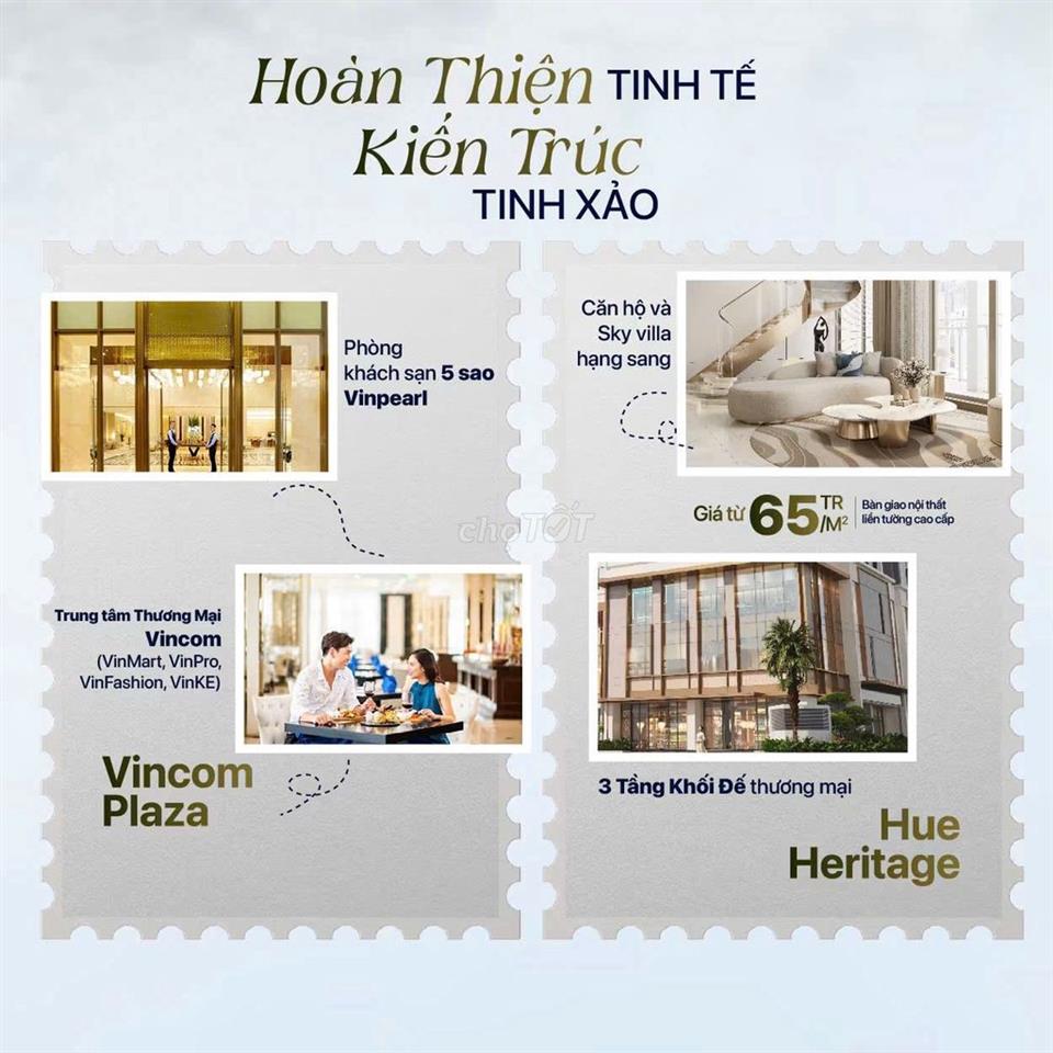 HUE HERITAGE - CĂN 2PN CUỐI CÙNG SỞ HỮU VỊ THẾ ĐỈNH CAO