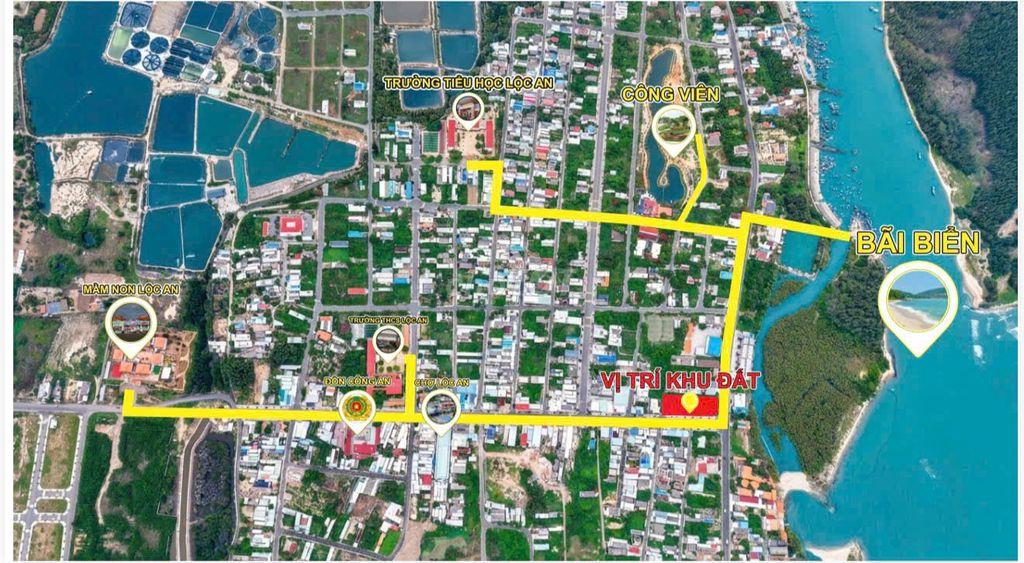 Đất Mặt Tiền Đường View Biển Ở Phước Hải 