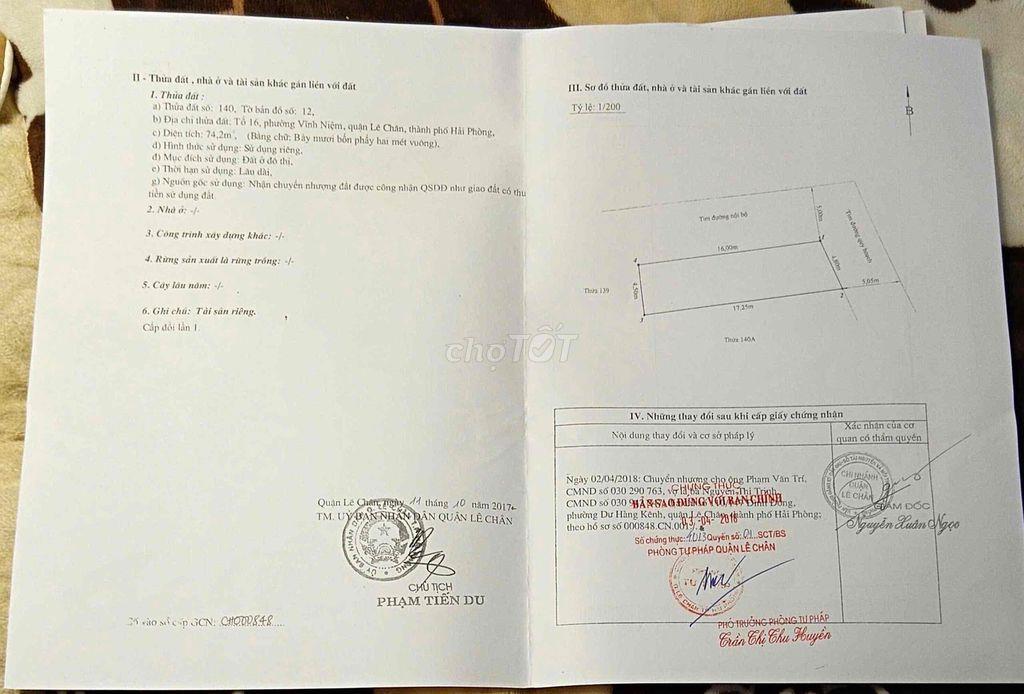 Cần bán đất lô góc 2 mặt tiền đường Nguyễn Văn Linh