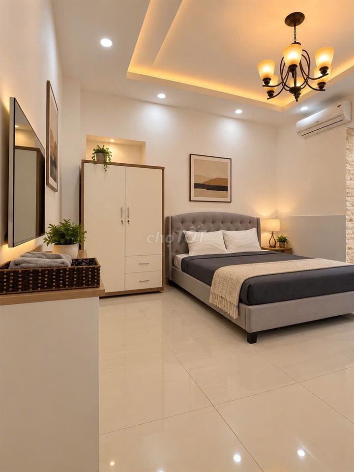1PN Trong Vườn Thoáng Mát - Full Nội Thất Sang Trọng - Trần Đình Xu Q1