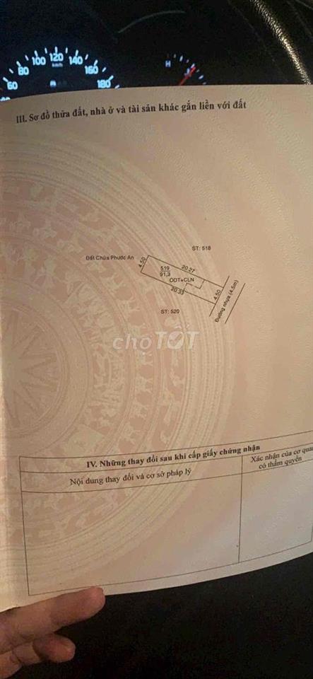 Chính chủ bán đất trung tâm Thủ Dầu Một