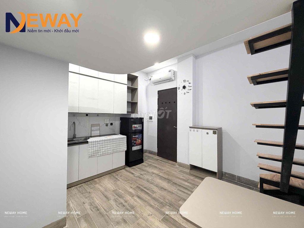 CHUNG CƯ MINI TOÀ ĐẸP SANG CÓ THANG MÁY SẴN MÁY LẠNH TỦ ĐỒ KỆ BẾP